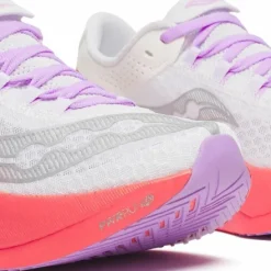 Saucony Women's Endorphin Pro 4 White/crocus