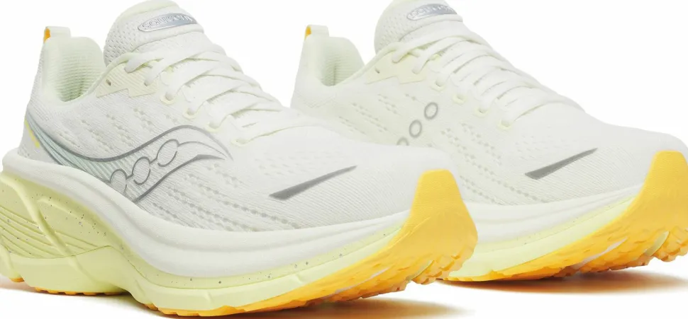 Saucony Women's Hurricane 25 Ivory/tender