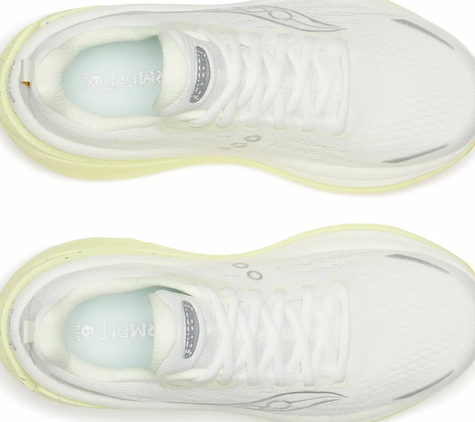 Saucony Women's Hurricane 25 Ivory/tender