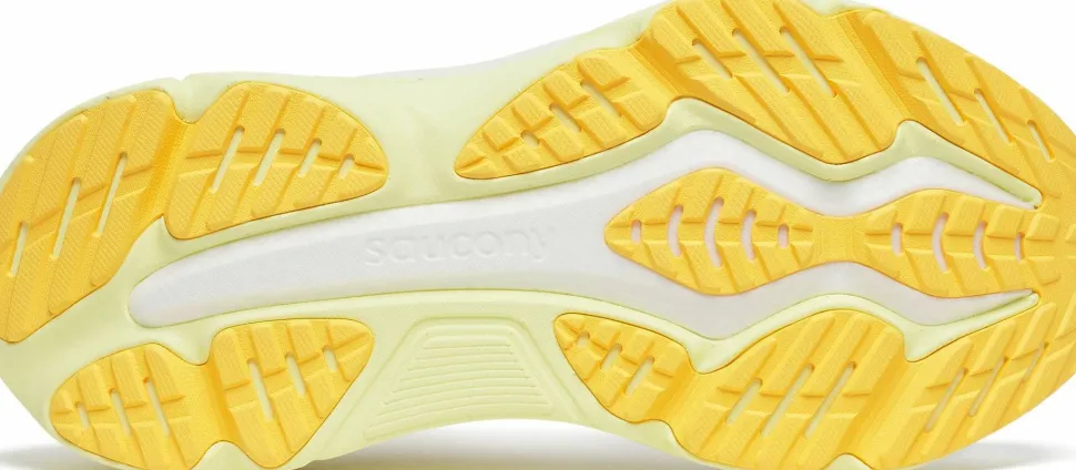 Saucony Women's Hurricane 25 Ivory/tender