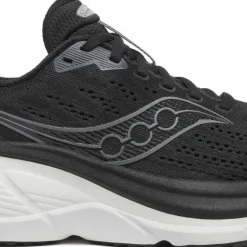 Saucony Women's Hurricane 25 Wide Black/white