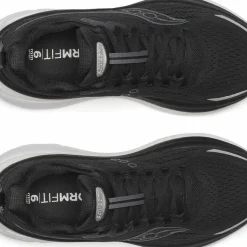 Saucony Women's Hurricane 25 Wide Black/white