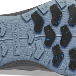 Saucony Women's Peregrine Ice+ 3 Gravel/Black