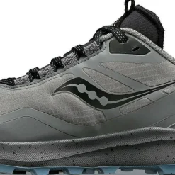 Saucony Women's Peregrine Ice+ 3 Gravel/Black