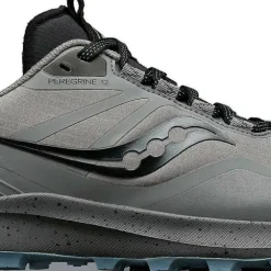 Saucony Women's Peregrine Ice+ 3 Gravel/Black