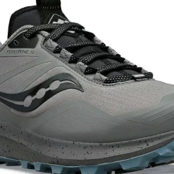 Saucony Women's Peregrine Ice+ 3 Gravel/Black
