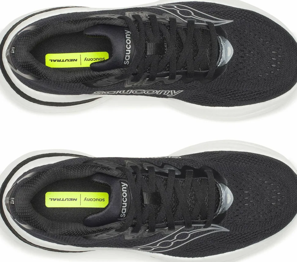 Saucony Women's Ride 19 Black/Silver