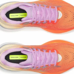 Saucony Women's Ride 19 Fire/Orchid