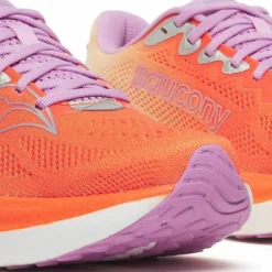 Saucony Women's Ride 19 Fire/Orchid
