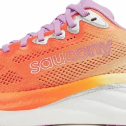 Saucony Women's Ride 19 Fire/Orchid