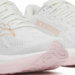 Saucony Women's Ride 19 White/Silk