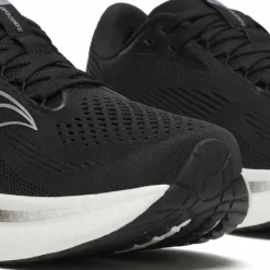 Saucony Women's Ride 18 Wide Black/white