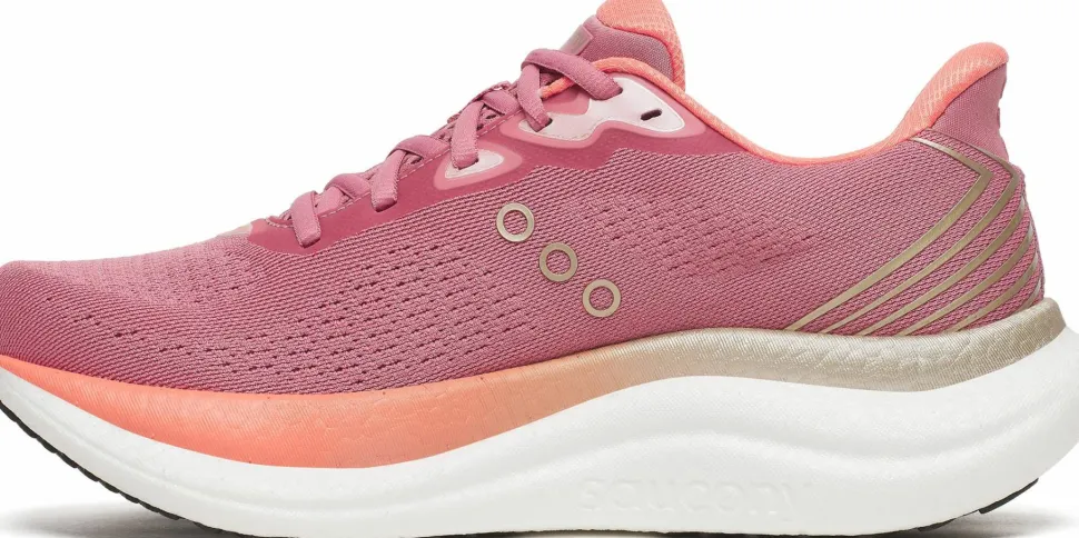 Saucony Women's Triumph 23 Mauve/black
