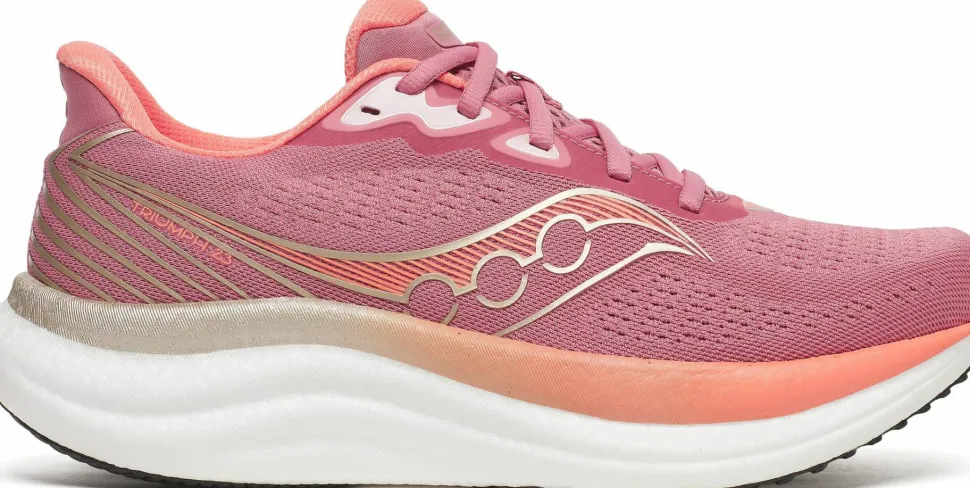 Saucony Women's Triumph 23 Mauve/black