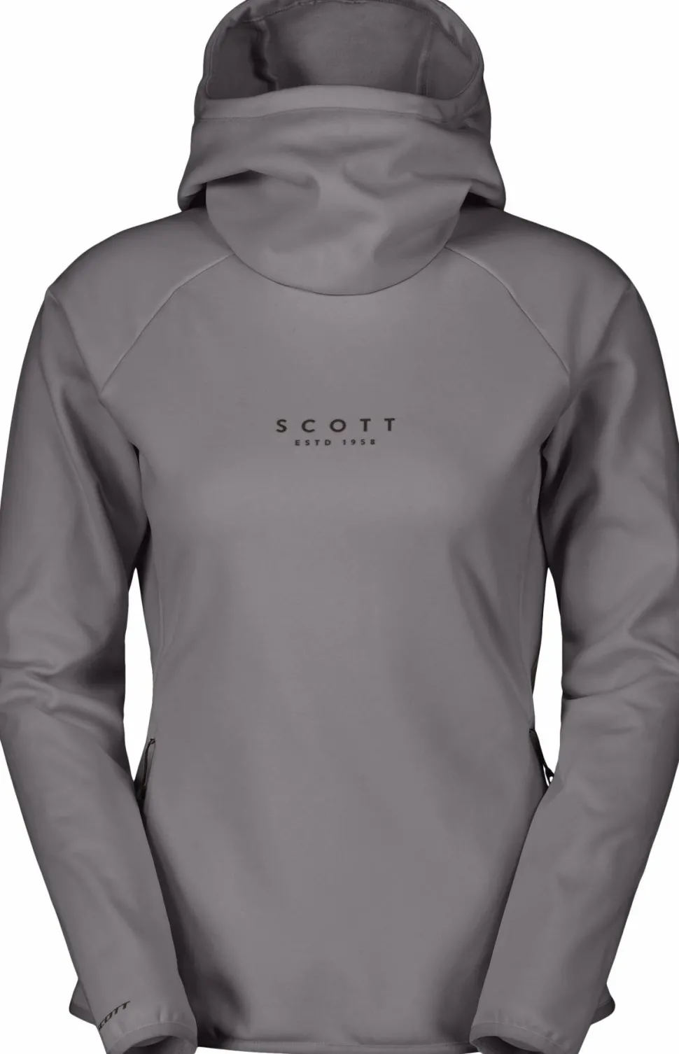 Scott Women's Defined Warm Hoody Evening Grey