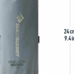 Sea To Summit Ether Light XR Insulated Air Sleeping Pad Large Dark Grey