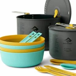 Sea To Summit Frontier UL Two Pot Cook Set 14 Piece Multi