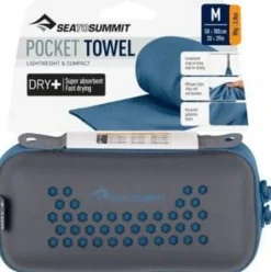 Sea To Summit Pocket Towel M Moonlight Blue