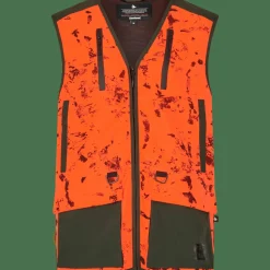 Seeland Men's Trax Blaze Vest Orange Blaze Invis Mpc