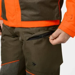 Seeland Men's Venture Pants Pine Green/Hi-Vis Orange