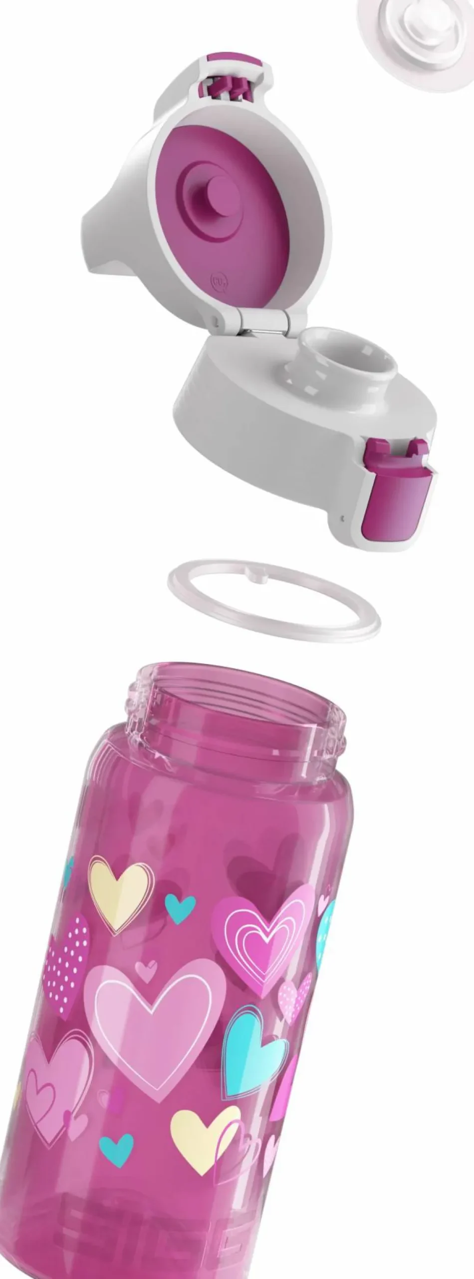 SIGG Kids' Water Bottle Viva One 0,5 L Hearts