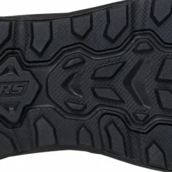 Skechers Men's Leather Round Toe Dual Gore Slip-Ins Black