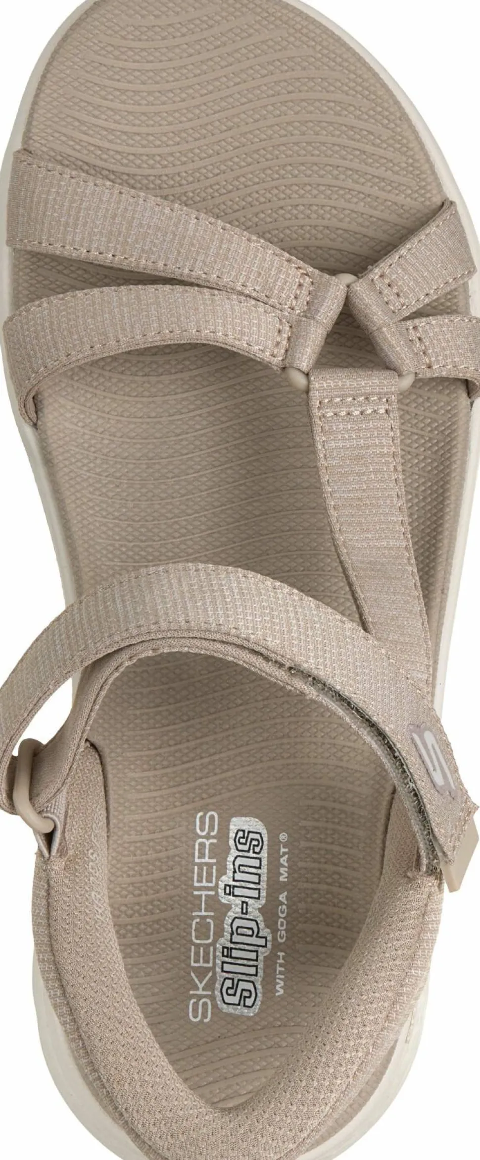 Skechers Women's Go Walk Flex Sandal - Illuminate Taupe