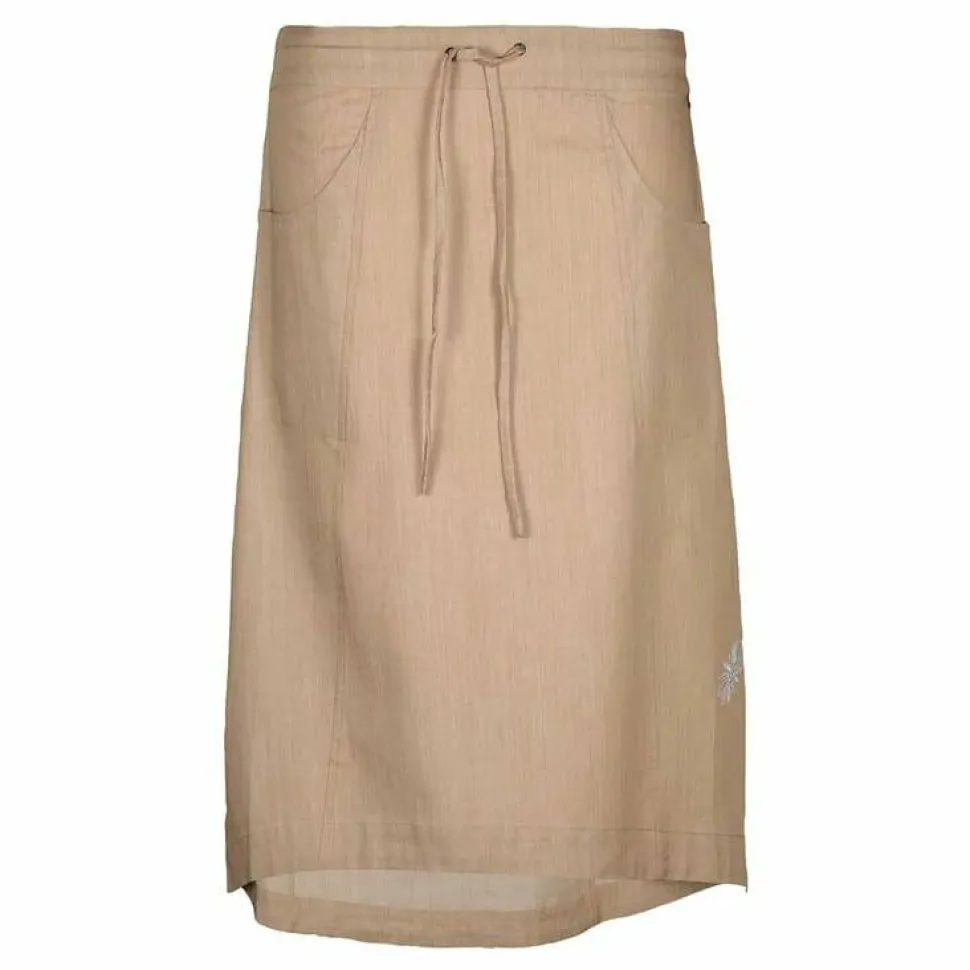 Skhoop Women's Linnea Long Skirt Kakhi