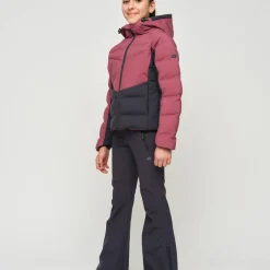 Skogstad Juniors' Glitterheim Ski Jacket Violet Quartz