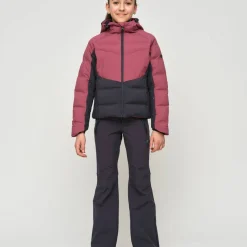 Skogstad Juniors' Glitterheim Ski Jacket Violet Quartz