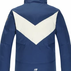 Skogstad Kids' Buvika Vattert Jakke Denim Blue