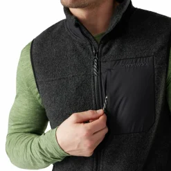 Smartwool Men's Second Cut Fleece Vest Charcoal
