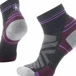 Smartwool Women's Hike Targeted Cushion Ankle Socks Charcoal