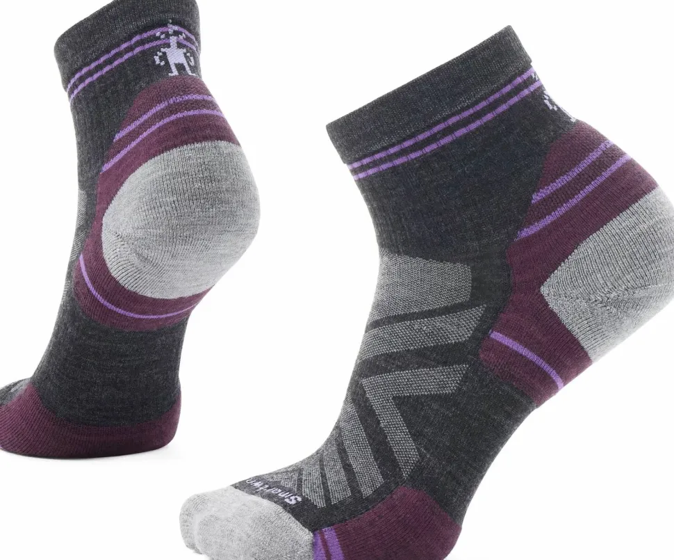 Smartwool Women's Hike Targeted Cushion Ankle Socks Charcoal