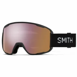 Smith Preview Black 22 / Chromapop Everyday Rose Gold Mirror