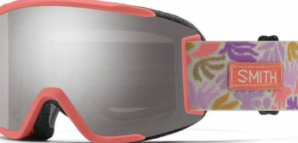 Smith Unisex Squad S Flare Flora / Chromapop Sun Platinum Mirror
