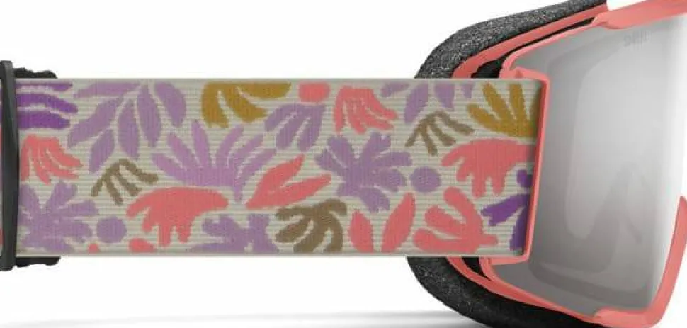 Smith Unisex Squad S Flare Flora / Chromapop Sun Platinum Mirror