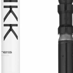 Åsnes Breidablikk BC 2-section Alloy Pole Black/White