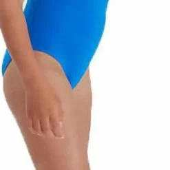 Speedo Girls' Eco Endurance+ Medalist Blue