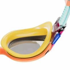 Speedo Juniors' Biofuse 2.0 Mirror Orange/Blue