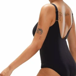 Speedo Women's Shaping Aquanite Swimsuit Black