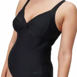 Speedo Women's Shaping Cross Knot 1 Piece Black