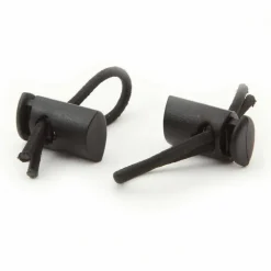 SPIbelt Race Bib Toggles 4-pack Black/Black
