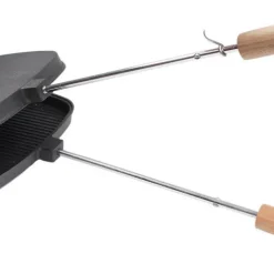 Stabilotherm Grilljärn Black/Steel/Wood