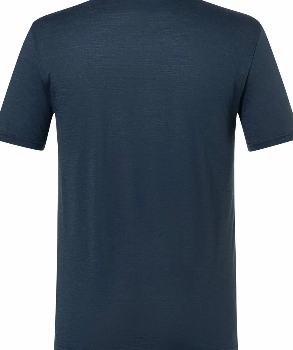 super.natural Men's Carsurf Tee Blueberry/various