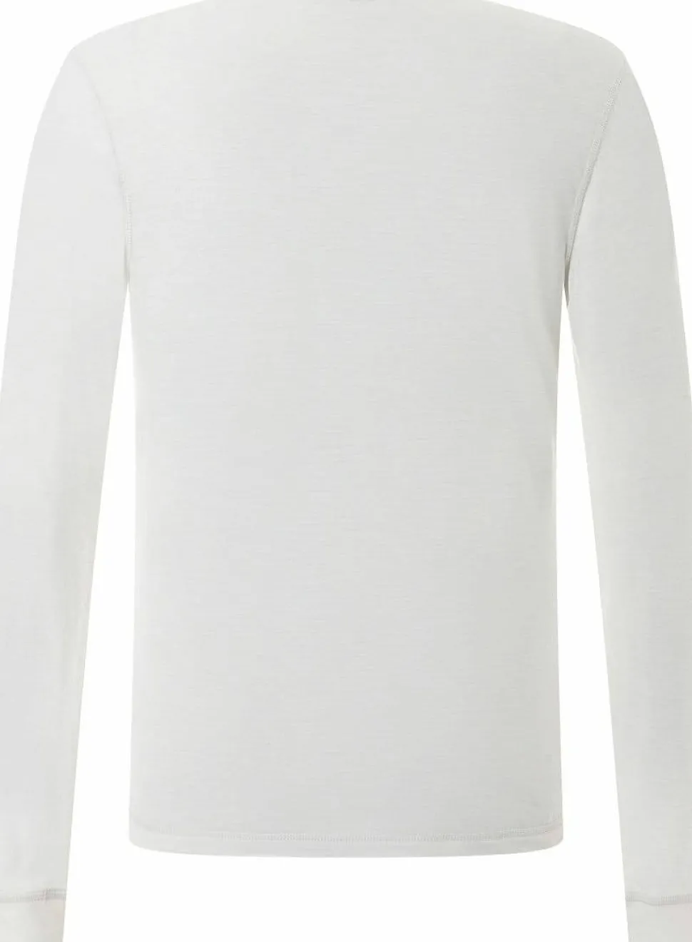super.natural Men's Tundra175 Long Sleeve Fresh White