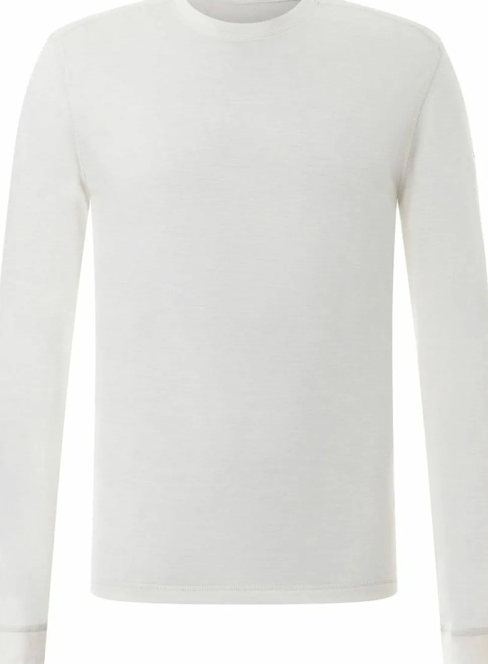 super.natural Men's Tundra175 Long Sleeve Fresh White