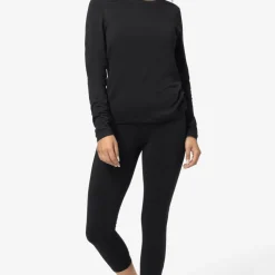 super.natural Women's Arctic230 Tight 3/4 Jet Black