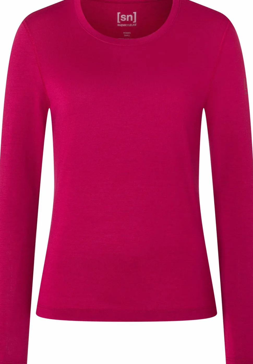super.natural Women's Arctic230 Long Sleeve Sangria