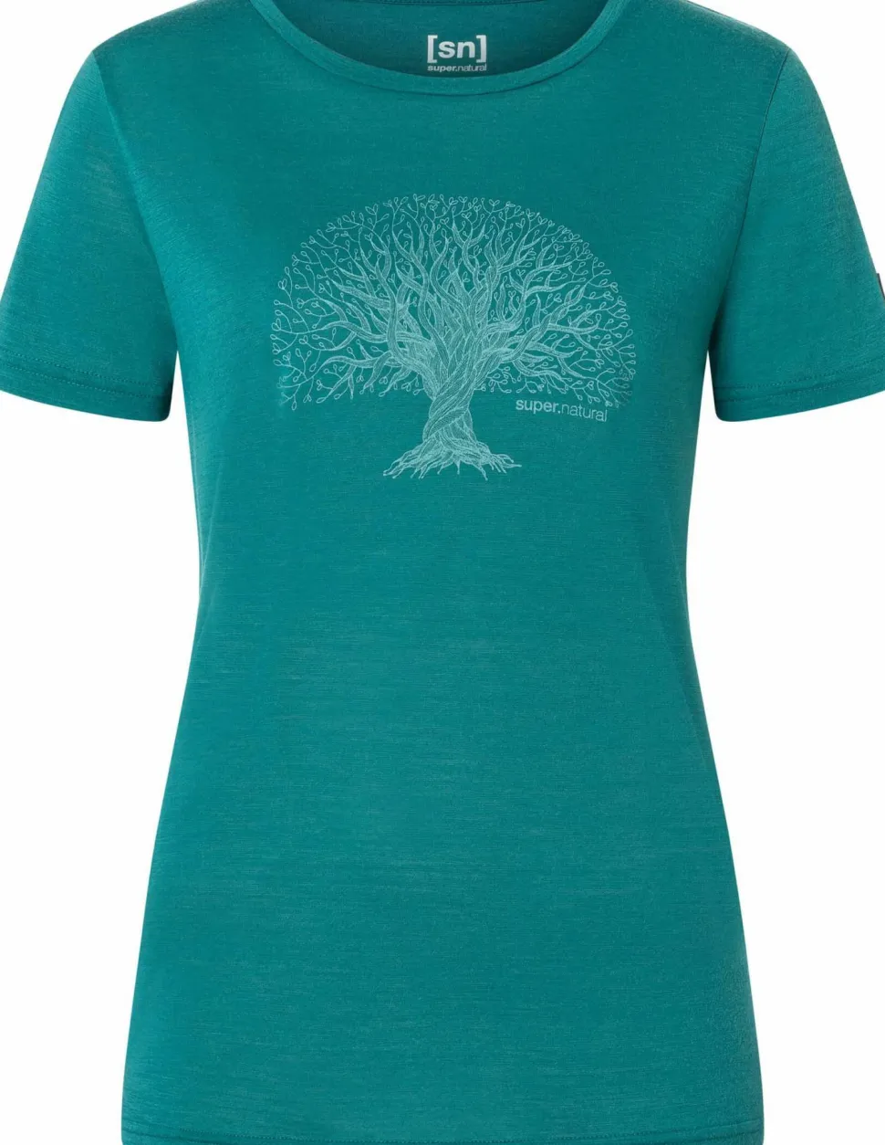super.natural Women's Tree Of Knowledge Tee Pacific/lagoon Green